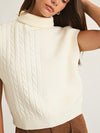 JOY Turtleneck Sweater Vest