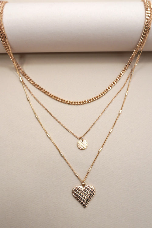 LIV - Heart Charm Necklace