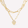 TESSA - Heart Charm Necklace