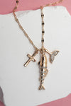 MADISON - Mermaid Fish Charm Necklace