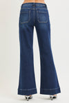 CARSEN - RISEN DENIM | Hi Rise Wide Leg Jeans w/Slant Pockets