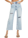 LULU Crop Wide Leg Jeans