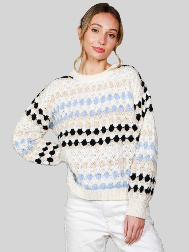 CORY Patterned Sweater