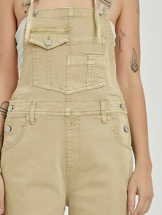 LYLA Distressed Overalls