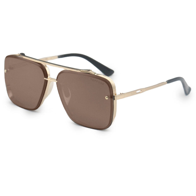 BELLA Bronze Topfoxx Sunglasses (TANGLE FREE)