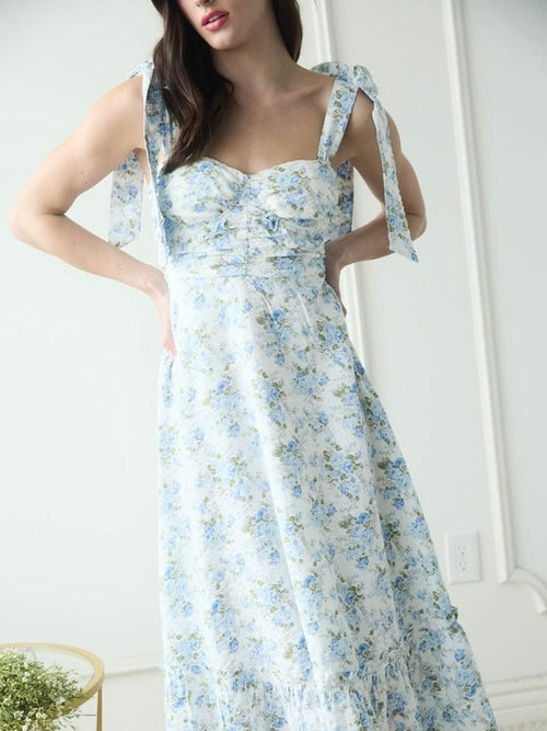 LISA Floral Maxi Dress