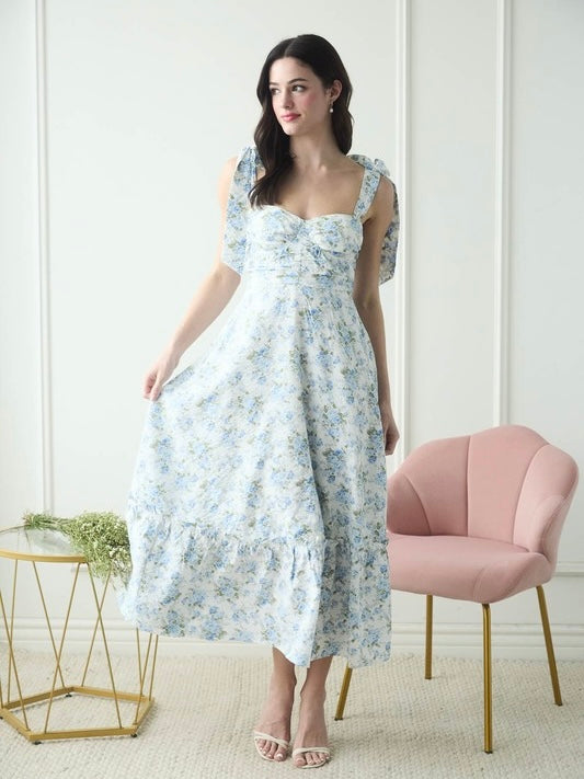 LISA Floral Maxi Dress