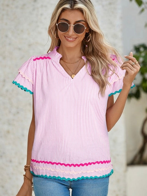 CARLA Ricrac Top