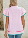 CARLA Ricrac Top