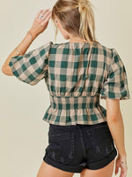 GIGI Gingham Top