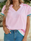 CARLA Ricrac Top