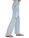 LIL High Rise Wide Leg Jeans