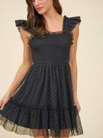 PERRI Polka Dot Dress