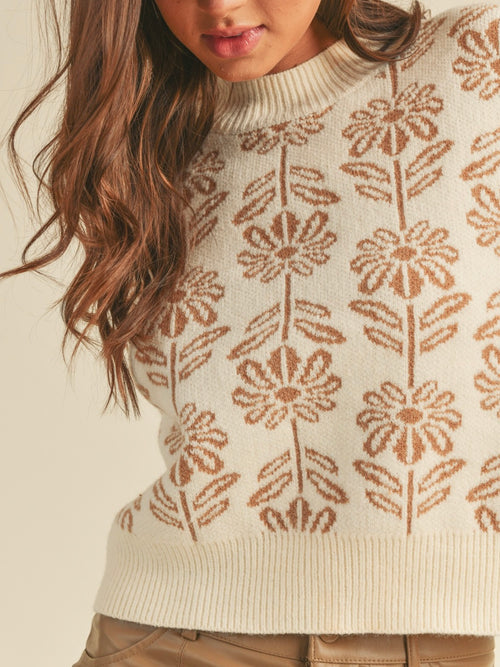 TASH Floral Sweater