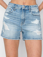 MADI high rise denim shorts