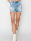 MADI high rise denim shorts