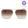 BELLA Coffee Topfoxx Sunglasses (TANGLE FREE)