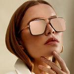 BELLA Rose Gold Topfoxx Sunglasses