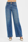MEG - RISEN DENIM | Mid Rise Wide Leg Jeans