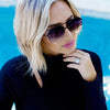 MEGAN 2 Faded Black Topfoxx Sunglasses