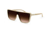 RAYZ Nude Topfoxx Sunglasses