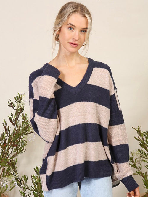 NOVA Stripe Sweater