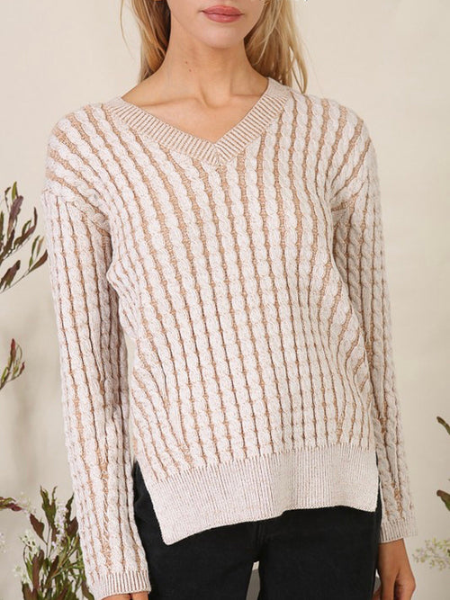 CALLI Cable Sweater
