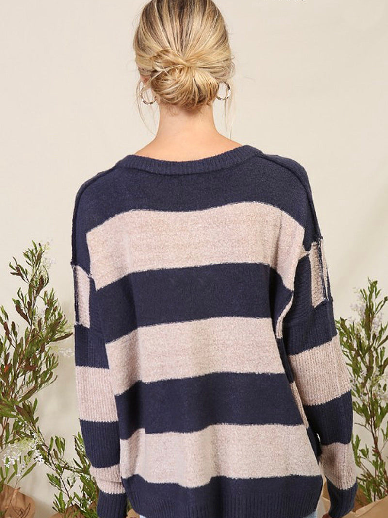 NOVA Stripe Sweater