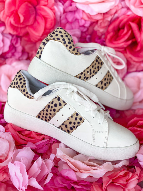 CELIA Cheetah Print Sneakers