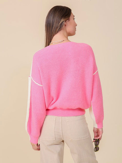 KANDI Color Block Sweater