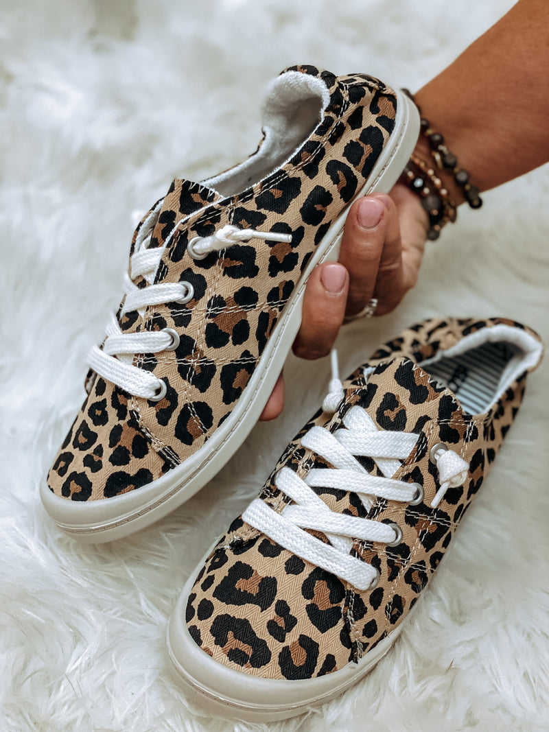Cozy Cheetah Sneakers