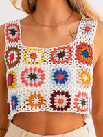 LUCIE Crochet Tank Top