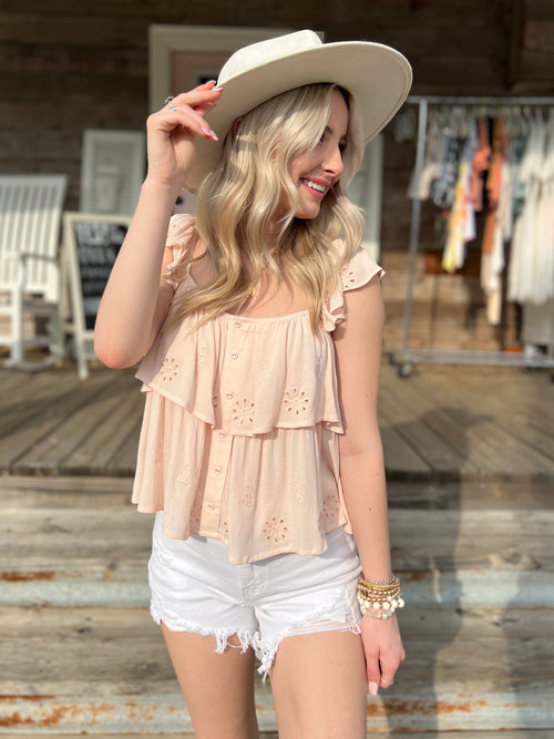 CASSY Ruffle Top