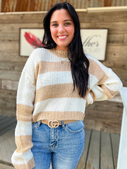 CHARLIE Stripe Sweater