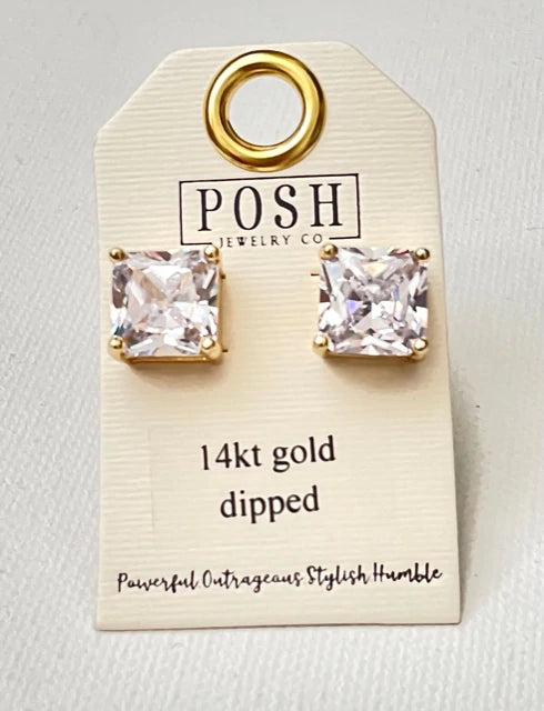 POSH stud earring